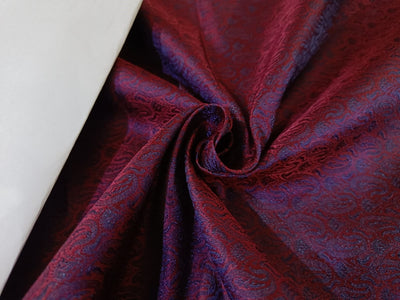Silk Brocade fabric Pink & Lavender color 44" wide BRO68[1]