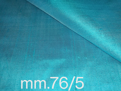 100% PURE SILK DUPION FABRIC TURQUOISE BLUE colour 54" wide mm76[5]