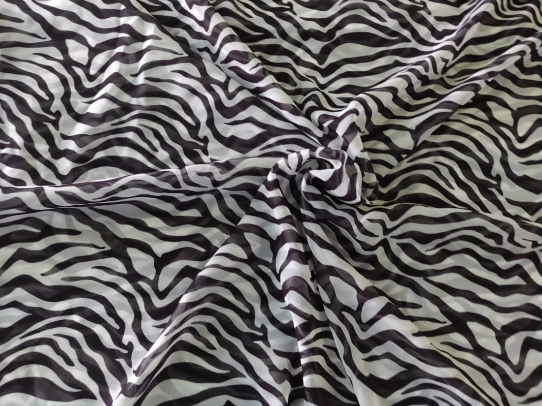 Polyester Georgette Animal Printed ~ 44&quot; Wide