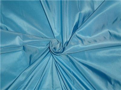 100% Pure Silk Taffeta Fabric Blue colour 54" wide TAF#197[13]