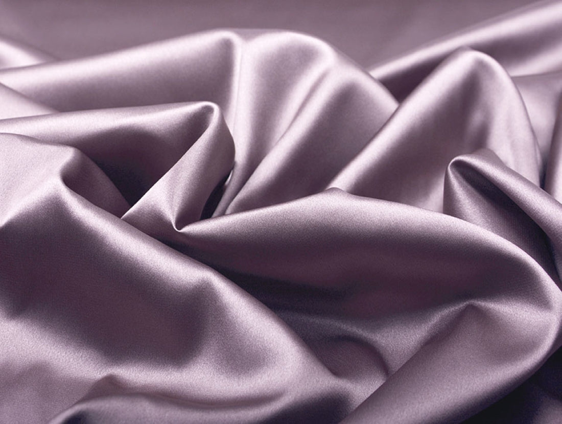 Mauve viscose modal satin weave fabric ~ 44&quot; wide.(54)[10516]