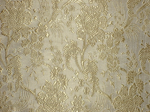 Silk Brocade Fabric Light Gold Victorian 44" wide BRO9[3]