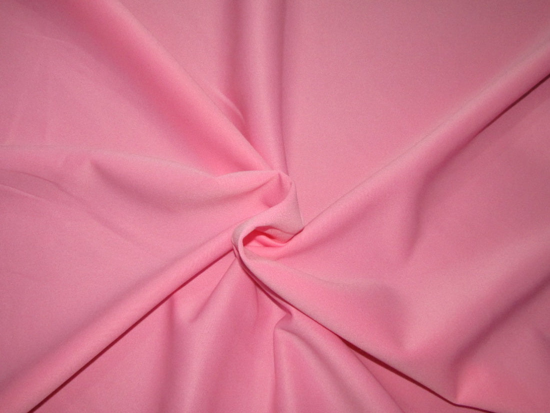 PINK Scuba Knit Fabric ~ 60 inch 1 mm wide sold by the yard