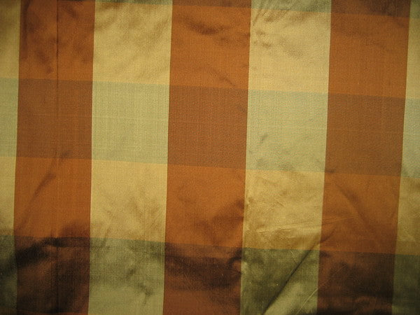 Silk Dupioni Multi Colour plaids Fabric 54" wide DUP#C47