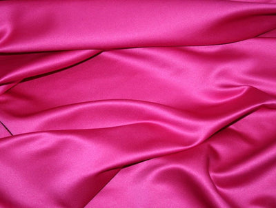 Punch Pink viscose modal satin weave fabric ~ 44&quot; wide.(65)[10621]