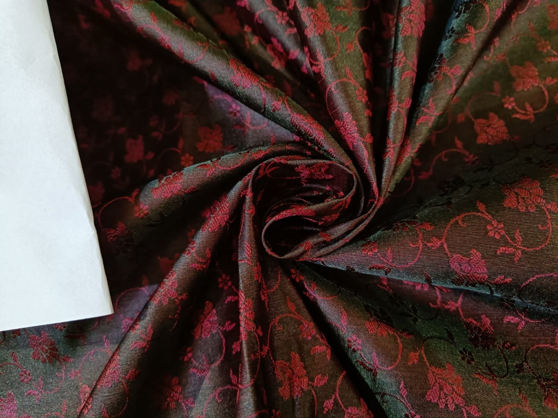Silk Brocade fabric AVAILABLE IN TWO colour BRO69