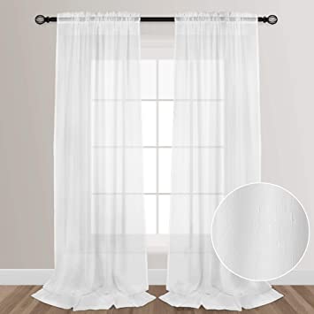 100% Linen sheer Curtain
