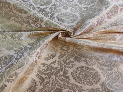 Silk Brocade fabric 44" wide available in four colors BRO805