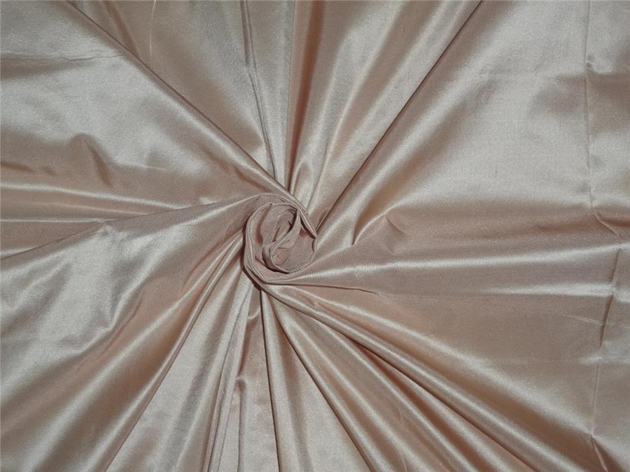 100% Pure Silk Taffeta Fabric Rose Pi x Cream 54" wide TAF278[12] 2.60 Cut Length