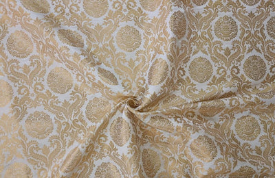 Silk Brocade fabric 44" wide available in four colors BRO805