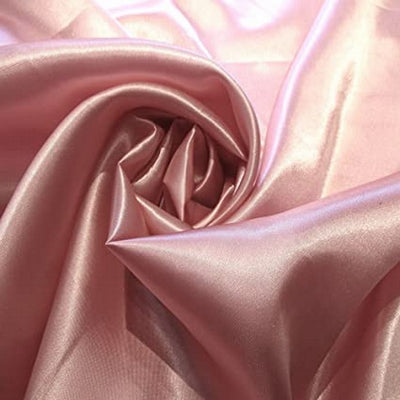 Rose Pink viscose modal satin weave fabric ~ 44&quot; wide (79)[10071]