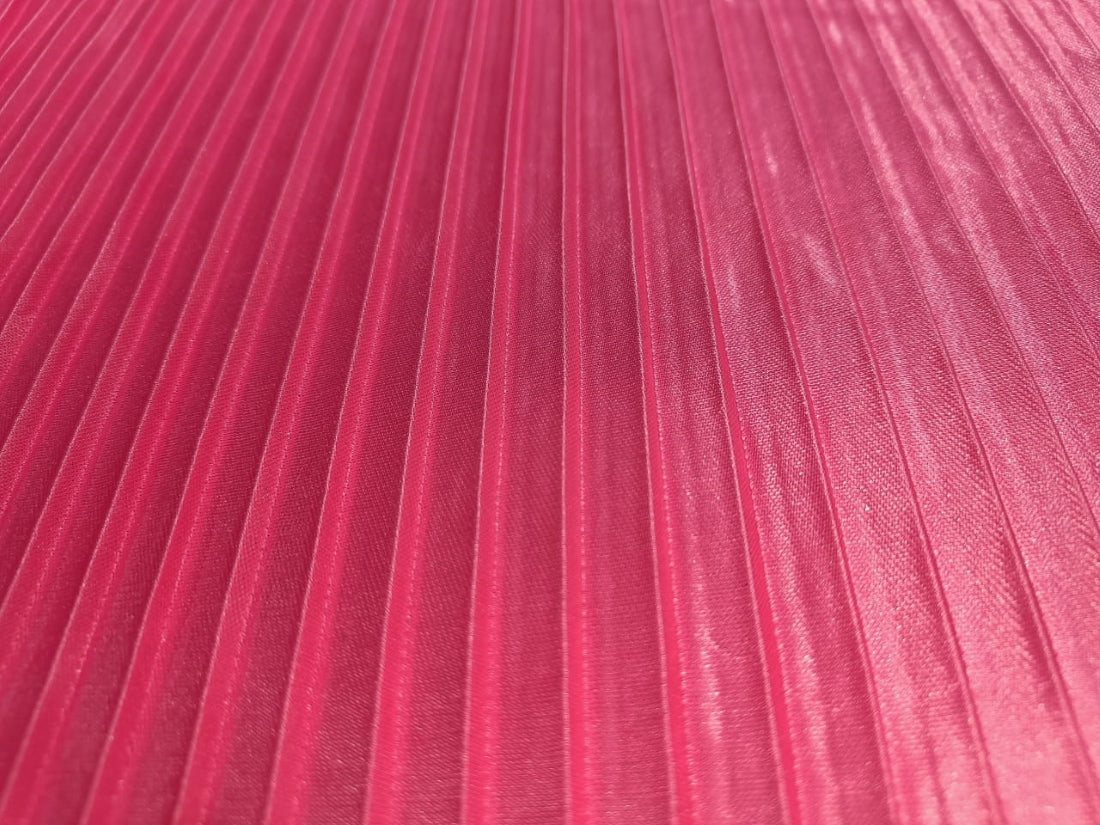 Polyester Pleated Fabric 58"~wide