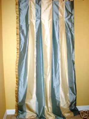 NEW Custom Silk Drapery Panels Curtains INTERLINED - The Fabric Factory