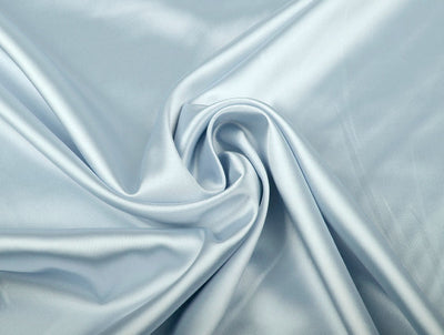 Light Baby Blue viscose modal satin weave fabric ~ 44&quot; wide.(82)[11288]