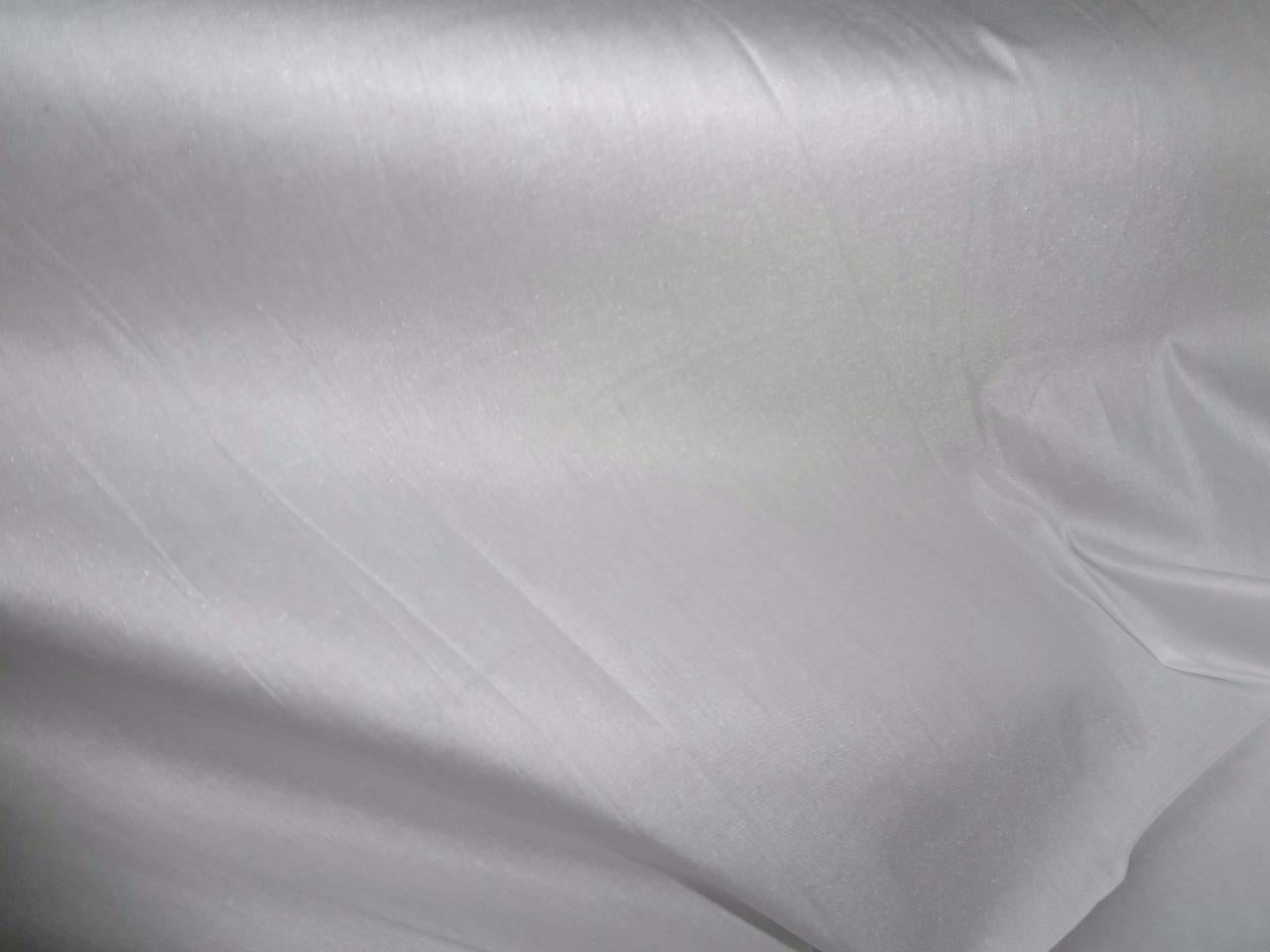 Silk / cotton fabric wide-light ivory 44&quot; - The Fabric Factory