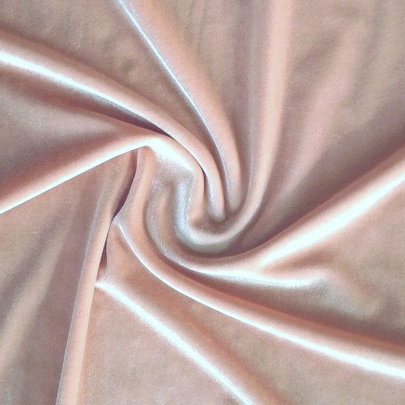 Silk Velvet Nude colour 44" wide [4348]