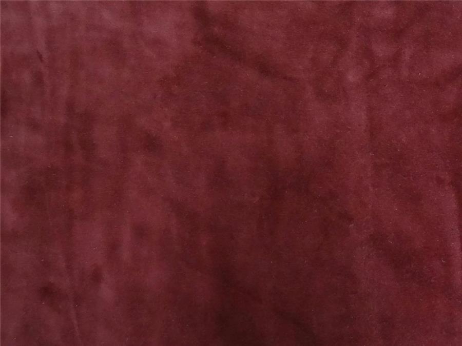 100% Cotton heavy weight Rusty Red Velvet Fabric 54" wide [6386]