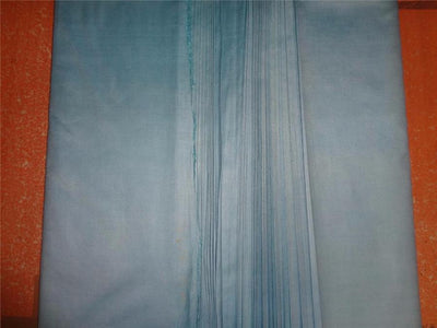 TUSSAR VISCOSE SILK ICY BLUE FABRIC 44" WIDE [6420]