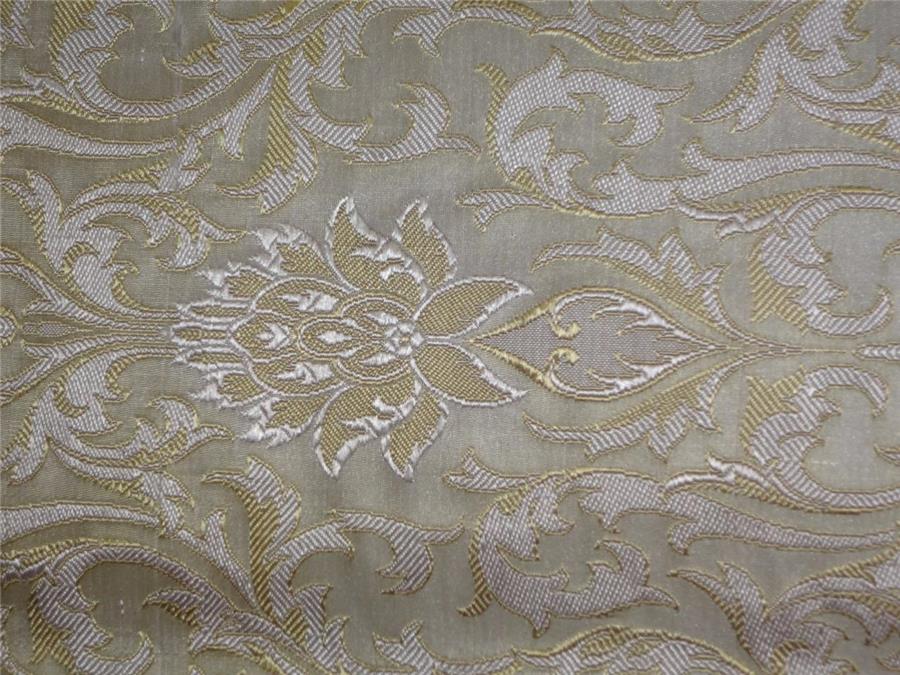 BROCADE~WIDTH 44 ~ LIGHT PINK X GOLD COLOUR