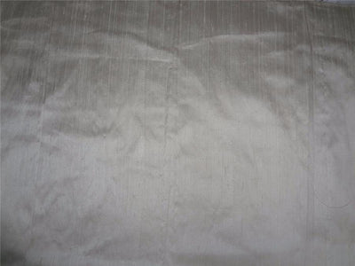 100% PURE SILK DUPIONI FABRIC IVORY color 54" wide WITH SLUBS MM24[2]