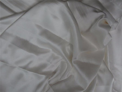 100% Silk Satin fabric 60-200 gms white colour 44&quot; wide dyeable - The Fabric Factory