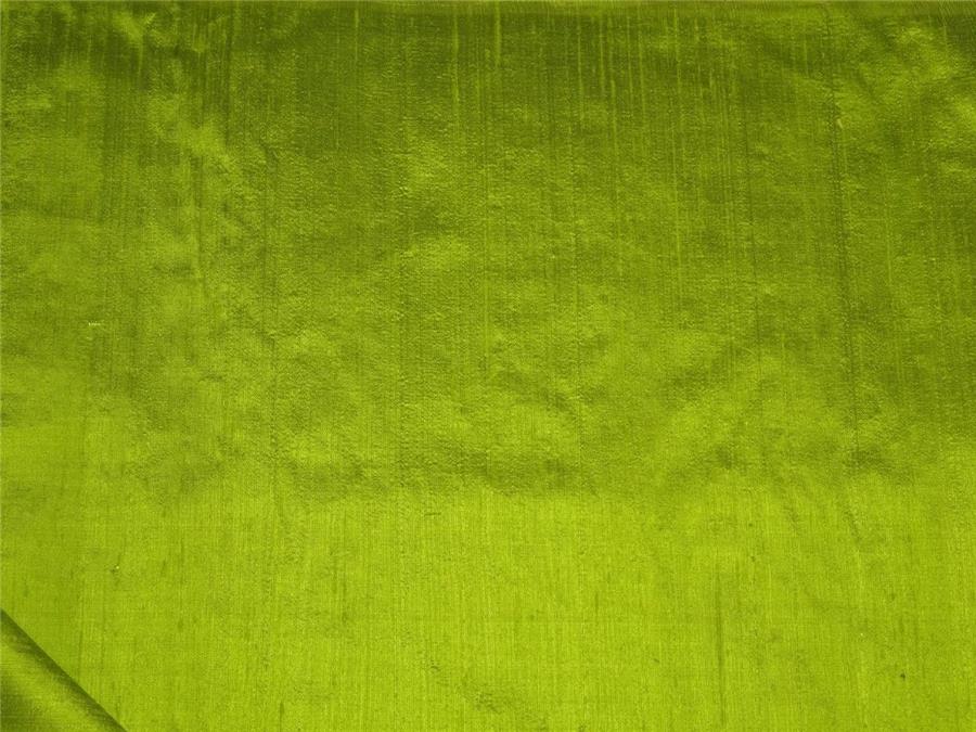 100% PURE SILK DUPIONIFABRIC PISTACHIO GREEN colour 54" wide WITH SLUBS MM61[5]