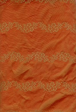 silk taffeta jacquard-iridescent orange