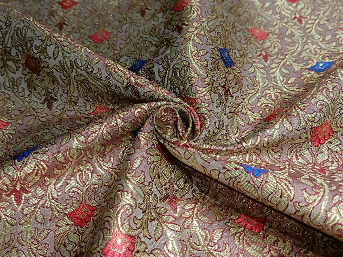 Brocade jacquard fabric 44" wide available in five colors BRO841