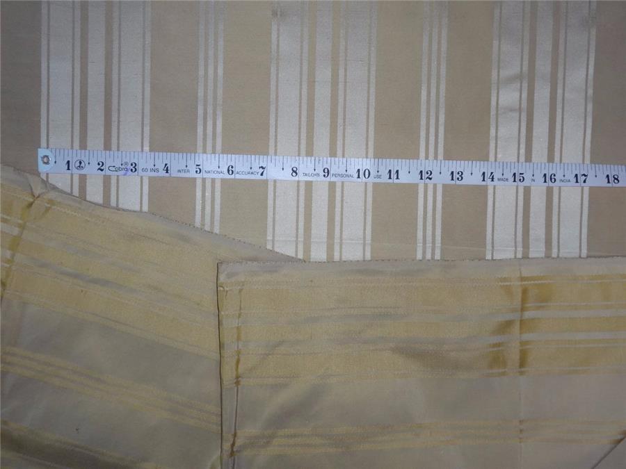 100% SILK DUPION SATIN STRIPE REVERSABLE 3.15 YARDS 54&quot; DUPS39[3]