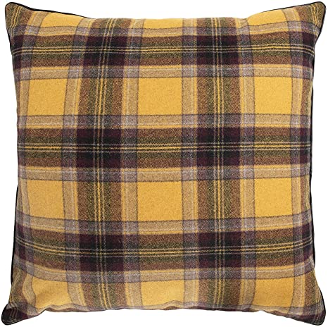 100% silk dupion brown and yellow Plaids fabric 54" wide DUPNEWC13[5]