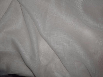 Thin 26 momme off white /light cream pure linen fabric 59" wide PKT41