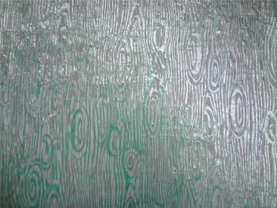 Mint Green Devore Polyester Viscose Burnout Velvet fabric 44" wide [8066]
