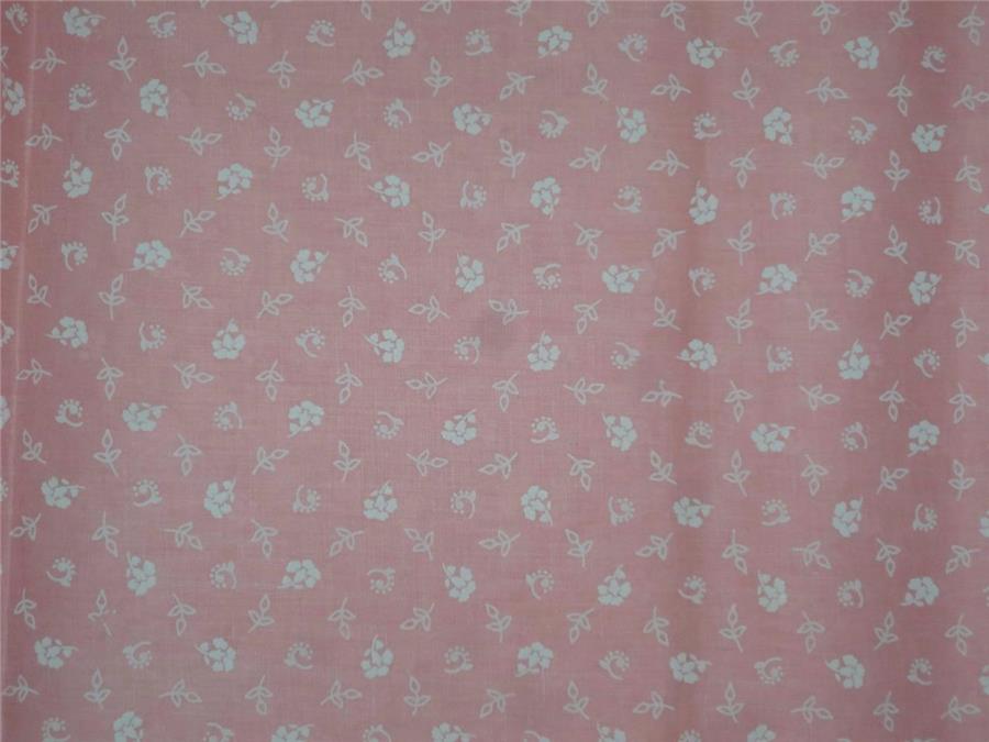 100% Cotton Organdy Floral Printed Fabric 44" wide