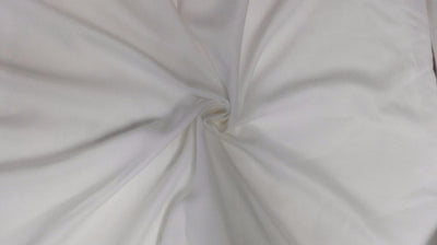 Tencel Twill 30's x 30's White color Fabri {66 mm weight} 58" wide [8200]
