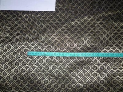 Brocade Black x mettalic Gold Color 44&quot;BRO553[1]