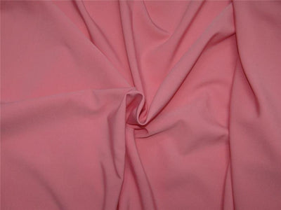 Peachy Pink Color Scuba Crepe Stretch Jersey Knit Dress fabric ~ 58&quot; wide