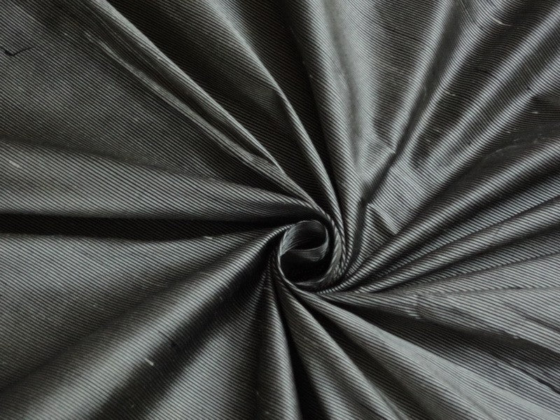 Silks Dupioni pinstripe / cord 54&quot; wide - The Fabric Factory