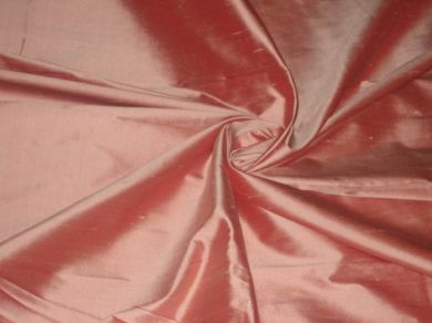 silk dupioni silk Candy baby pink colour 54" wide [1157]