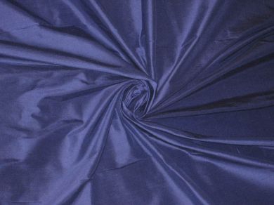 silk dupioni silk 54&quot; ~ Dark Midnight Blue colour