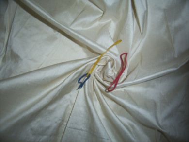 Silk Dupioni drapery fabric silk beige 54" wide DUP#114[6]