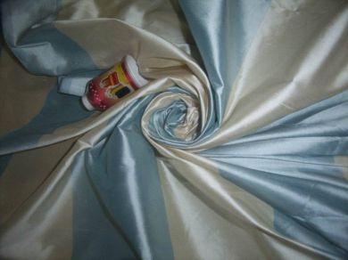silk dupioni pastel stripes for drapes 44" wide DUP#S37
