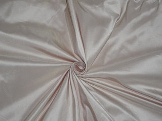 100% Pure SILK TAFFETA FABRIC Light Pink Eggshell color 54" wide TAF#203