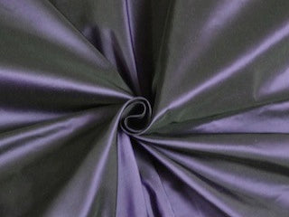 100% Pure SILK TAFFETA FABRIC Dark Aubergine colour 54" wide taf21