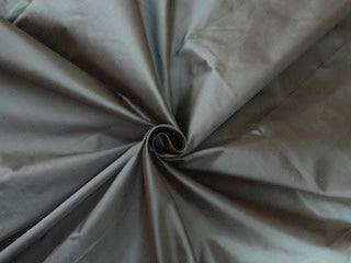 100% Pure SILK TAFFETA FABRIC Khaki Green x Blue 54" wide taf30