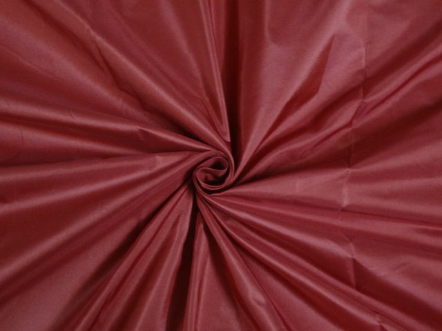 Red Solid Silk Taffeta Fabric