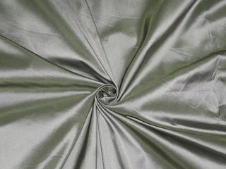 Silk Taffeta fabric~Teal Green x Ivory Color 54" wide TAF214