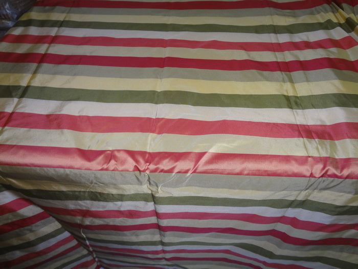 Exclusive new silk taffeta stripe~ 54&quot; wide