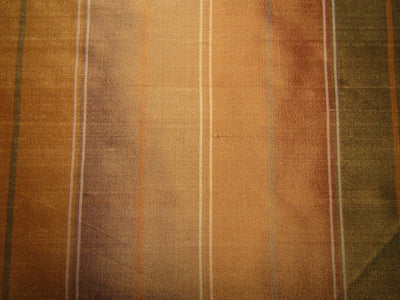 100% silk dupion fabric MULTI colour STRIPES DUPNEWS2[2] 54&quot; wide