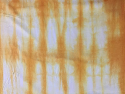 Tencel Dobby Tie Dye Yellow X White [marble] color Print 58" wide [11069]