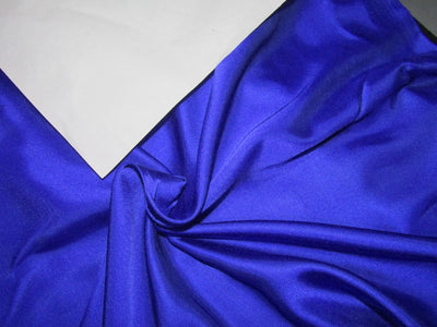 Ink Blue viscose modal satin weave fabric ~ 44&quot; wide.(77)[10052]
